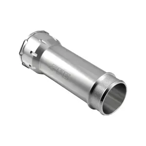 Pacific Performance Engineering - 115020400 | PPE Performance Turbo Resonator Delete, Fully CNC Machined For GM 3.0L Duramax | Raw Finish