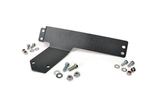 Rough Country - 1123 | Rough Country Compressor Relocation Bracket For Jeep Wrangler TJ Rubicon 4WD