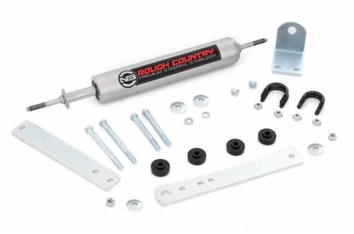 Rough Country - 8734230 | N3 Steering Stabilizer | Ford Bronco/F-150/F-250 (1980-1998)