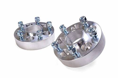 Rough Country - 1092 | Rough Country 1.5 Inch Wheel Adaptors 5X4.5 to 5X5 (1984-2001 Cherokee XJ 2WD/4WD | 1997-2006 Wrangler TJ 4WD)
