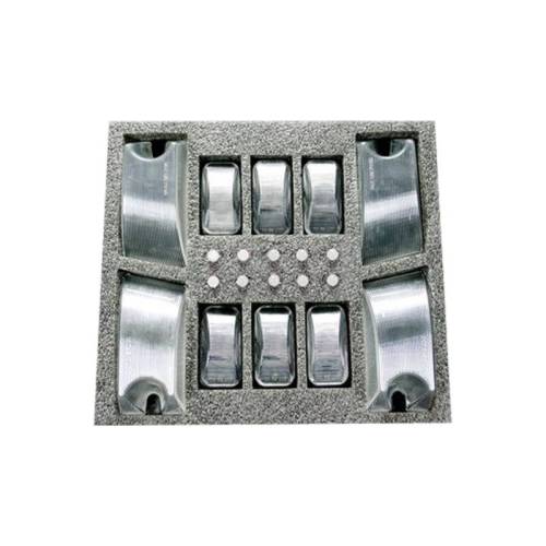 Recon Truck Accessories - 264160CL | Recon 10 Piece Clear Cab Roof Light Lenses 5 Amber &amp; 5 Red 194 Xenon Bulbs (2002-2010 Hummer H2)