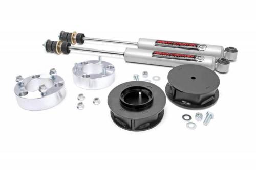 Rough Country - 76530 | Rough Country 3 Inch Suspension Lift Kit For Toyota 4Runner (2003-2009) / FJ Cruiser (2007-2014) | No Struts (Aluminum Spacer), Premium N3