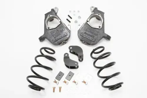 McGaughys Suspension Parts - 11018 | McGaughysÊ2 Inch Front / 3 Inch RearÊLowering Kit 2001-2006 GM Avalanche Only 2WD/4WD LD Shocks