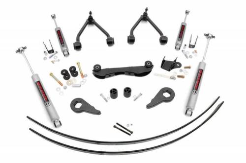 Rough Country - 17030 | 2-3 inch GM Suspension Lift Kit w/ Premium N3 Shocks