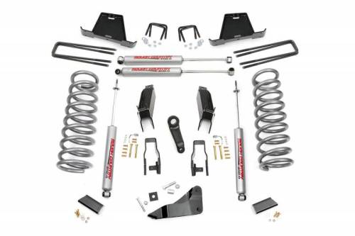 Rough Country - 348.23 | 5 Inch Dodge Suspension Lift Kit w/ Premium N3 Shocks (Diesel Engine)
