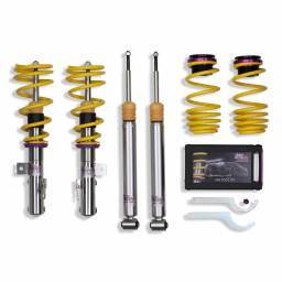 KW Suspension - 15256012 | KW V2 Height Adjustable Coilover Kit with Adjustable Rebound Damping