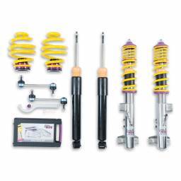 KW Suspension - 15220012 | KW V2 Height Adjustable Coilover Kit with Adjustable Rebound Damping