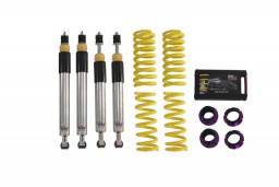 KW Suspension - 15225016 | KW V2 Height Adjustable Coilover Kit with Adjustable Rebound Damping