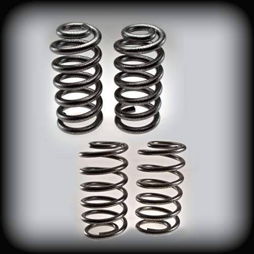 DJM Suspension - DJM2354-23 | DJM Suspension 2 Inch Front / 3 Inch Rear Lowering Kit for 1963-1972 C10 Pickup 2WD with Coil Spring Rear and Drum Brakes (Shocks Included)