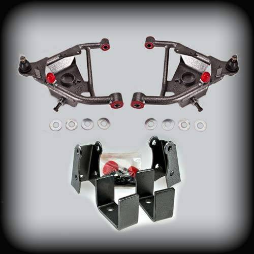 DJM Suspension - DJM2456-35 | DJM Suspension 3 Inch Front / 5 Inch Rear Lowering Kit for 1973-1987 C10 Pickup 2WD (Shocks Included)