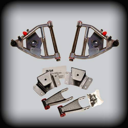 DJM Suspension - DJM2655-34 | DJM Suspension 3 Inch Front / 4 Inch Rear Lowering Kit for 1973-1991 C20, C30 Pickup 2WD (Shocks Included)