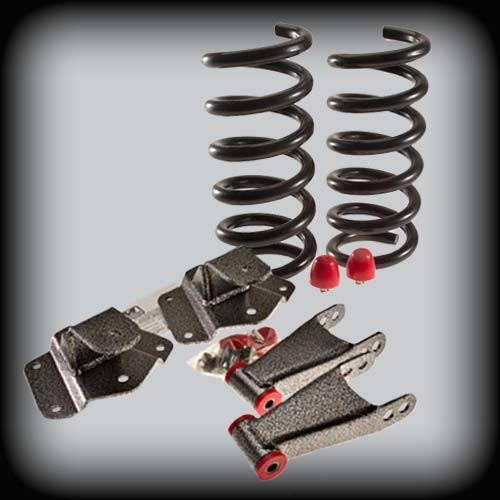 DJM Suspension - DJM2329-33 | DJM Ssupension 3 Inch Front / 3 Inch Rear Lowering Kit for 1992-1999 Suburban 2WD | 1995-1999 Tahoe, Yukon 4 Door 2WD (Shocks Included)
