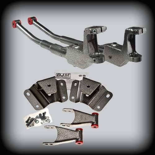 DJM Suspension - DJM3000-34 | DJM Suspension 3 Inch Front / 4 Inch Rear Lowering Kit for 1987-1996 F150 Pickup 2WD (Shocks Included)