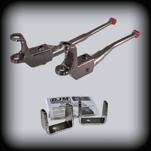 DJM Suspension - DJM3002-34 | DJM Suspension 3 Inch Front / 4 Inch Rear Lowering Kit for 1983-1988 Ranger 2WD (Shocks Included)