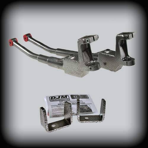 DJM Suspension - DJM3001-34 | DJM Suspension 3 Inch Front / 4 Inch Rear Lowering Kit for 1989-1997 Ranger 2WD (Shocks Included)