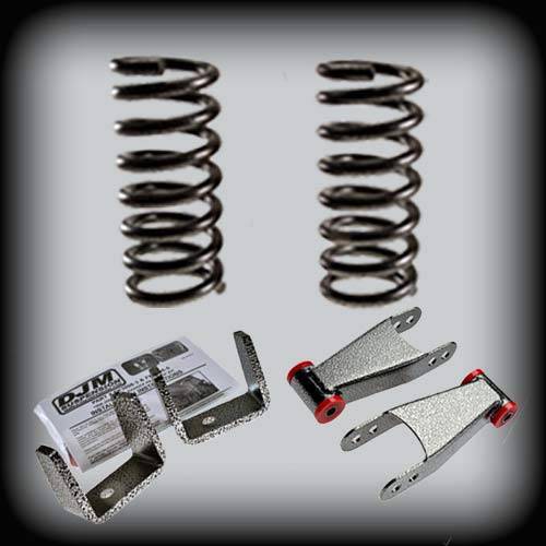 DJM Suspension - DJM3098-23 | DJM Suspension 2 Inch Front / 3 Inch Rear Lowering Kit with Calmax Shocks for 1998-2010 Ranger 2WD (Shocks Included)