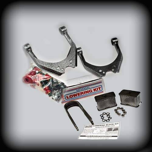 DJM Suspension - DJM2896-33 | DJM Suspension 3 Inch Front / 3 Inch Rear Lowering Kit (1995-2004 Tacoma 2WD)