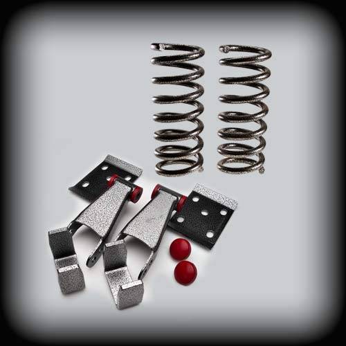 DJM Suspension - DJM3010-23 | DJM Suspension 2 Inch Front / 3 Inch Rear Lowering Kit for 2011-2014 Ranger 2WD with OEM Rear Disc Brakes (Shocks Included)
