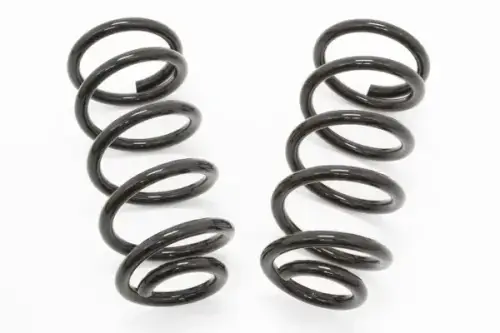 McGaughys Suspension Parts - 34041 | McGaughys 1 Inch Drop Coils 2007-2018 GM 1500 Truck Reg Cab 2WD