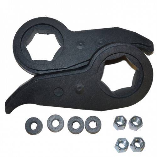Traxda - 405040 | Traxda 1.5-2.25 Inch Front Suspension Leveling Kit (2011-2019 SilveradoSierra 2500 HD, 3500 HD 2WD/4WD)