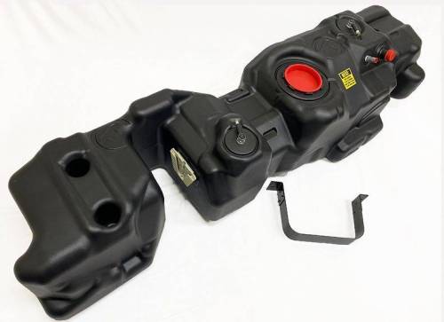 Titan Fuel Tanks - 7020217 | 2017-2024 Ford Crew Cab, Short Bed - Generation 6 TITAN Fuel Tank
