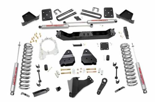 Rough Country - 51320 | Rough Country 6 Inch Lift Kit For Ford F-250 / F-350 Super Duty | Vehicle Without Factory Rear Overload Springs, 4 Inch Axle Diameter, N3 Shocks, No Front Driveshaft