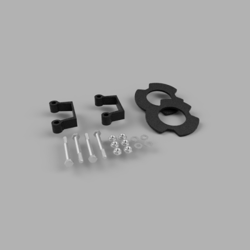 Traxda - 406021 | Traxda 2-2.25 Inch Front Suspension Leveling Kit (2007-2018 Silverado, Sierra 1500 2WD/4WD | 2007-2018 Suburban, Tahoe, Yukon 2WD/4WD)