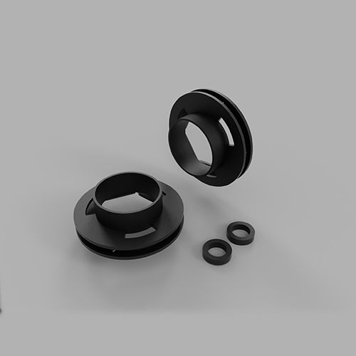 Traxda - 604080 | Traxda 2.0 Inch Front Suspension Leveling Kit (1994-2024 Ram 1500 2WD, 1994-2012 Ram 2500, 3500 Pickup 2WD)