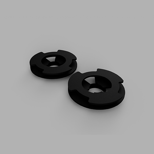Traxda - 605041 | Traxda 1.0 Inch Rear Suspension Leveling Kit(2014-2024 Ram 2500 Pickup 4WD)