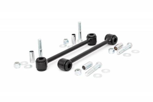 Rough Country - 1015 | Rough Country Rear Sway Bar End Links For Jeep Wrangler TJ / Wrangler Unlimited | 4-6 Inch Lift
