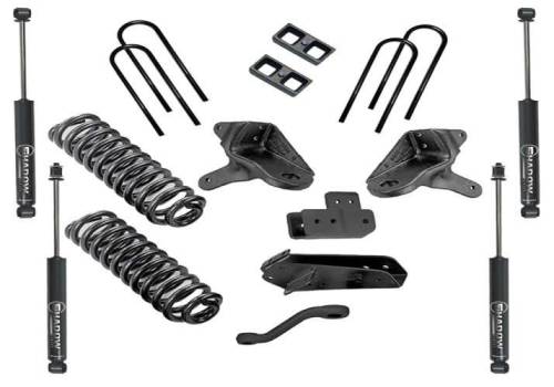 SuperLift - K378 | Superlift 4 inch Suspension Lift Kit with Shadow Shocks (1980-1996 Bronco 4WD)