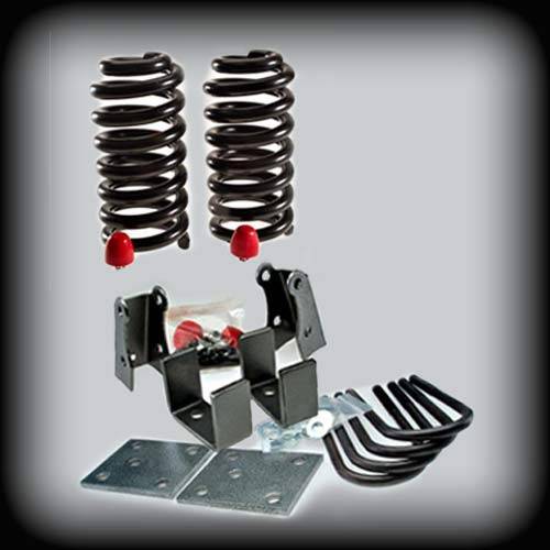 DJM Suspension - DJM2353-35LTD | DJM Suspension 3 Inch Front / 5 Inch Rear Lowering Kit for 1973-1987 C10 Pickup 2WD (Shocks Included)
