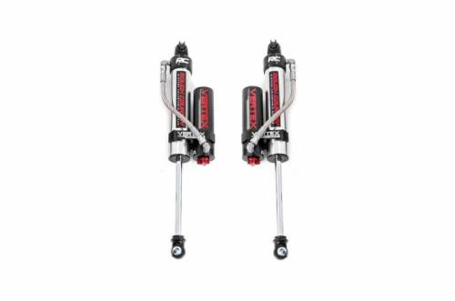 Rough Country - 699006 | Vertex 2.5 Adj Rear Shocks | 3-5" | Jeep Wrangler JK (2007-2018)