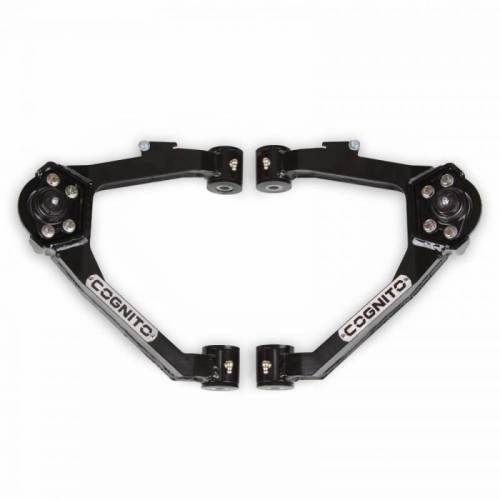 Cognito Motorsports - 110-90293 | Cognito Ball Joint SM Series Upper Control Arm Kit (2007-2018 Silverado, Sierra 1500 2WD/4WD OEM Stamped Steel, Cast Aluminum Control Arms)