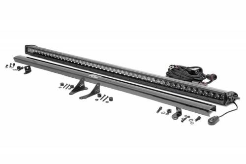 Rough Country - 70057 | Rough Country LED Light Kit For Jeep Gladiator JT / Wrangler JL | Black Series Light