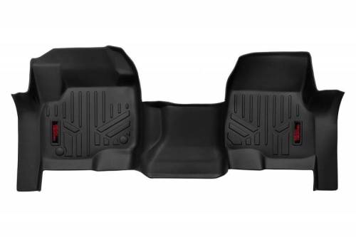 Rough Country - M-5117 | Rough Country Floor Mats For Ford F-250/F-350 Super Duty | First Row, Front Row Bench Seat