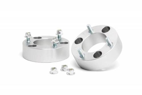 Rough Country - 865 | Rough Country 2.5 Inch Leveling Kit For Nissan Frontier / Xterra | Aluminum Finish