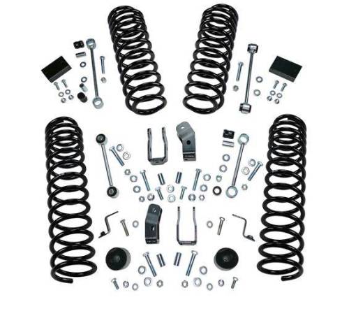 SuperLift - K183 | Superlift 2.5 Inch Suspension Lift Dual Rate Coil Kit With Shock Extensions (2018-2025 Wrangler JL Unlimited 4WD)