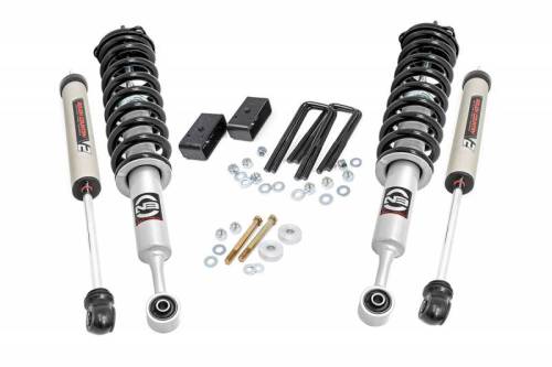 Rough Country - 74571 | Rough Country 3 Inch Lifted Struts Lift Kit For Toyota Tacoma 4WD | 2005-2023 | N3 Struts With V2 Rear Shocks