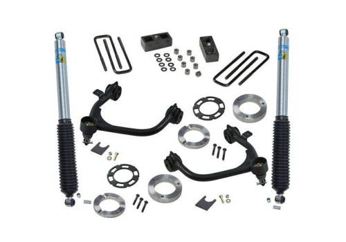 SuperLift - 3900B | Superlift 3 Inch Suspension Lift Kit with Bilstein Shocks (2019-2024 Silverado, Sierra 1500 | Excludes Trailboss / AT4)