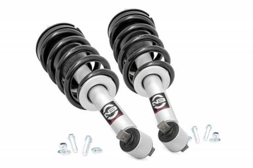 Rough Country - 501065 | Rough Country 2 Inch N3 Loaded Leveling Struts For Chevrolet Silverado / GMC Sierra 1500