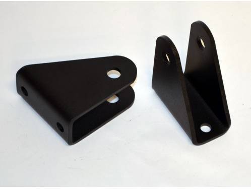 Traxda - 405090 | Traxda Front Shock Extension Brackets (2001-2010 Silverado, Sierra 2500 HD 2WD/4WD)