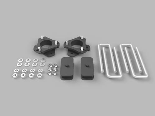 Traxda - 707045 | Traxda 2.0 Inch Front / 1.0 Inch Rear Suspension Lift Kit (2016-2024 Titan, Titan XD 2WD/4WD)