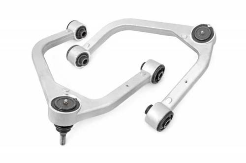 Rough Country - 29501 | Rough Country 3.5 Inch Lift Forged Upper Control Arms For Chevrolet Silverado / GMC Sierra 1500 | Aluminum Finish