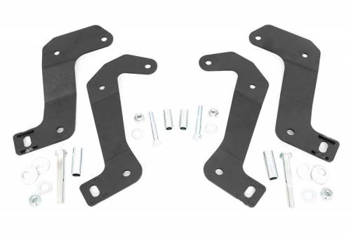 Rough Country - 110602 | Rough Country Front Control Arm Relocation Kit For Jeep Gladiator JT / Wrangler JL