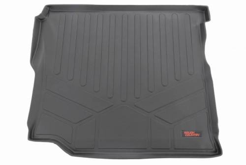 Rough Country - M-6120 | Rough Country Rear Cargo Mat For Jeep Wrangler JL Unlimited 4WD | With Factory Subwoofer