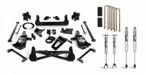 Cognito Motorsports - 110-P0780 | Cognito 7 Inch Standard Lift Kit with Fox PSMT 2.0 Shocks (2011-2019 Silverado, Sierra 2500 HD, 3500 HD 2WD/4WD Stabilitrak)