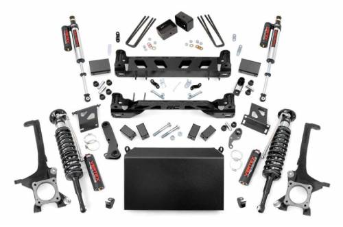 Rough Country - 75250 | Rough Country 6 Inch Lift Kit For Toyota Tundra 2WD/4WD | Vertex Coilovers With Vertex Shocks