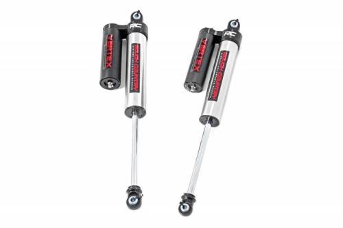 Rough Country - 699012 | Rough Country Vertex 2.5 Reservoir Rear Shocks, 0-3.5 Inch For Ford F-150 4WD