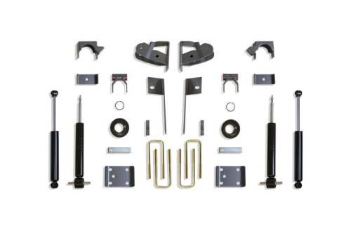 MaxTrac Suspension - K331924S | Maxtrac Complete 2/4 Lowering Kit (Silverado, Sierra 1500 2WD/4WD | No Adaptive Ride)